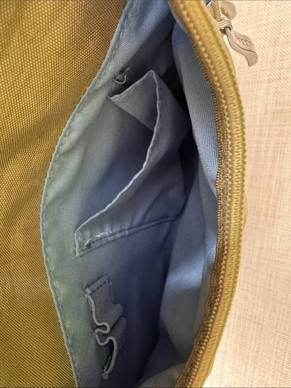Baggallini Olive Green Crossbody Messenger Bag